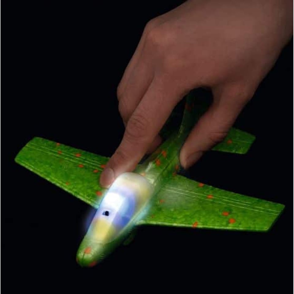 Klein LED Vliegtuig Met Licht