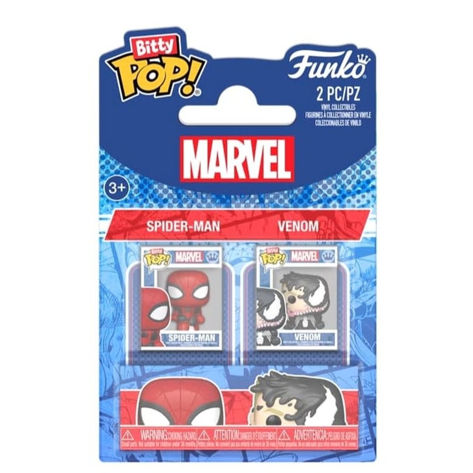 Bitty Pop! Marvel - Spider-Man & Venom
