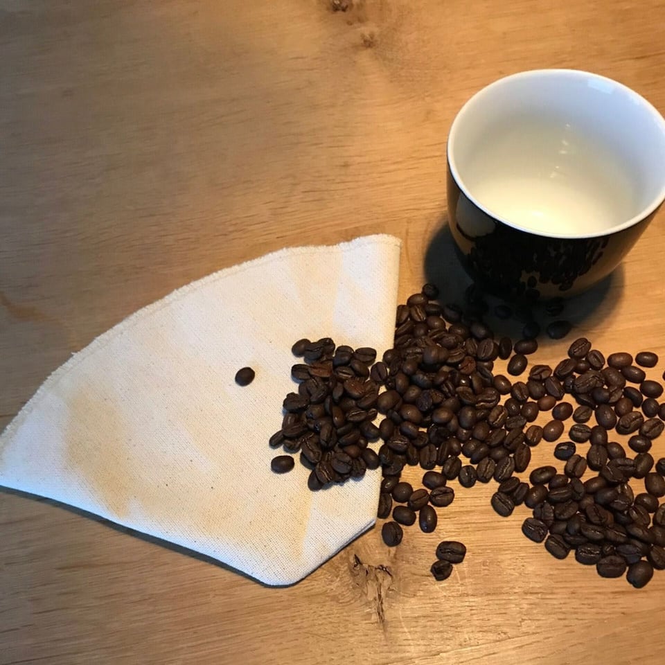 Herbruikbare Koffiefilter biokatoen