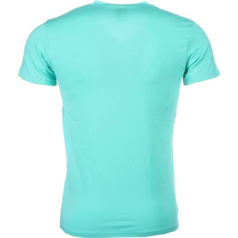 T-Shirt I Love Curacao - Groen