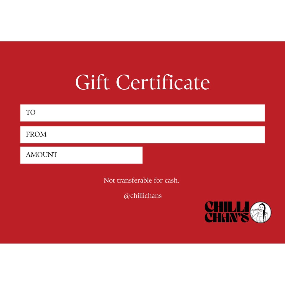 Spicy Gift Card