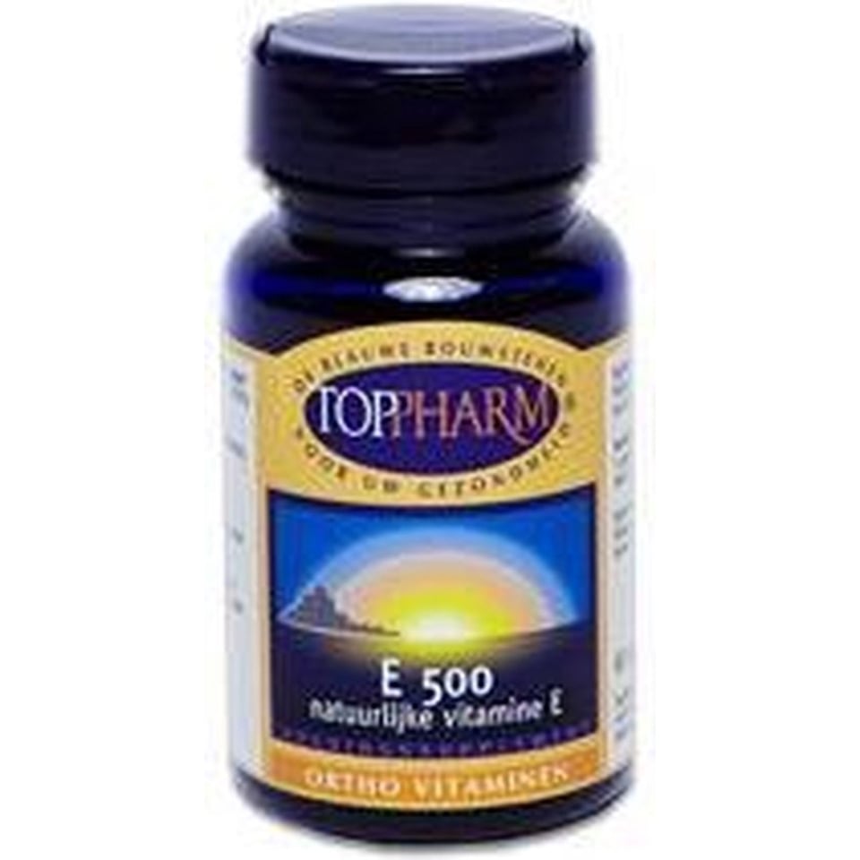 Toppharm Vitamine E500 - 120 Tabletten - Vitaminen