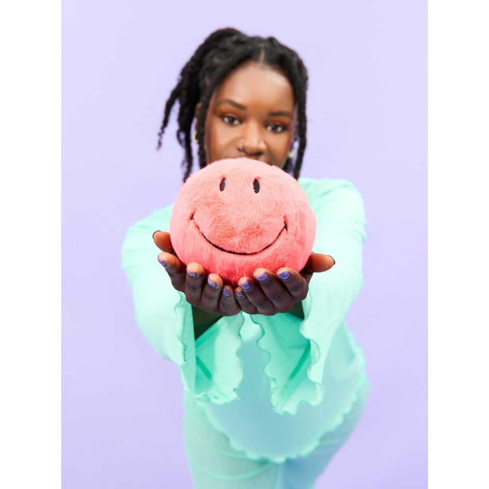 Smiley ECO Fuzzy Bright Coral