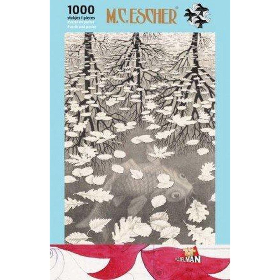 Puzzle 1000st. Escher Drie Werelden