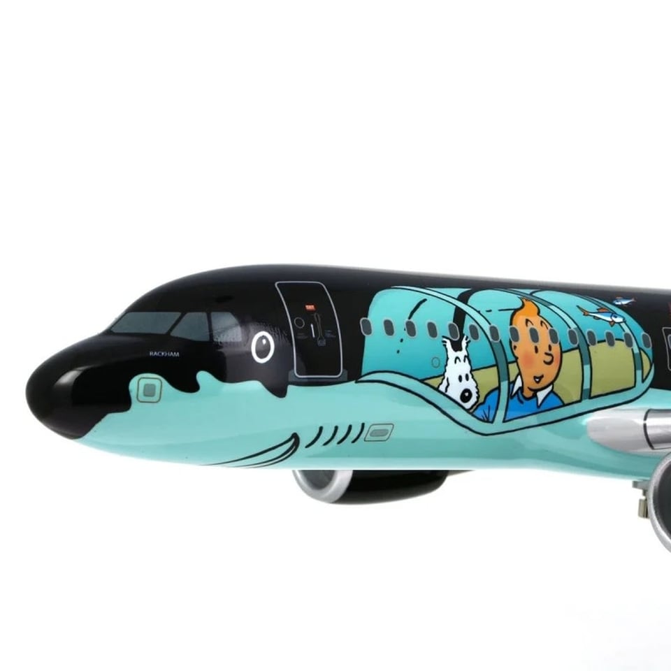 Kuifje Vliegtuig Airbus A320 Tintin Rackham 1:200 Snap-Fit