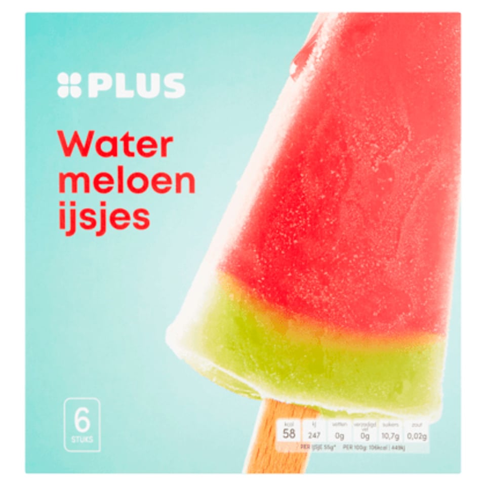 PLUS Watermeloenijsjes