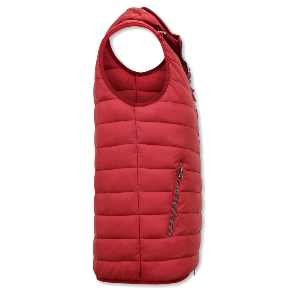 Trendy Bodywarmer Heren - Rood