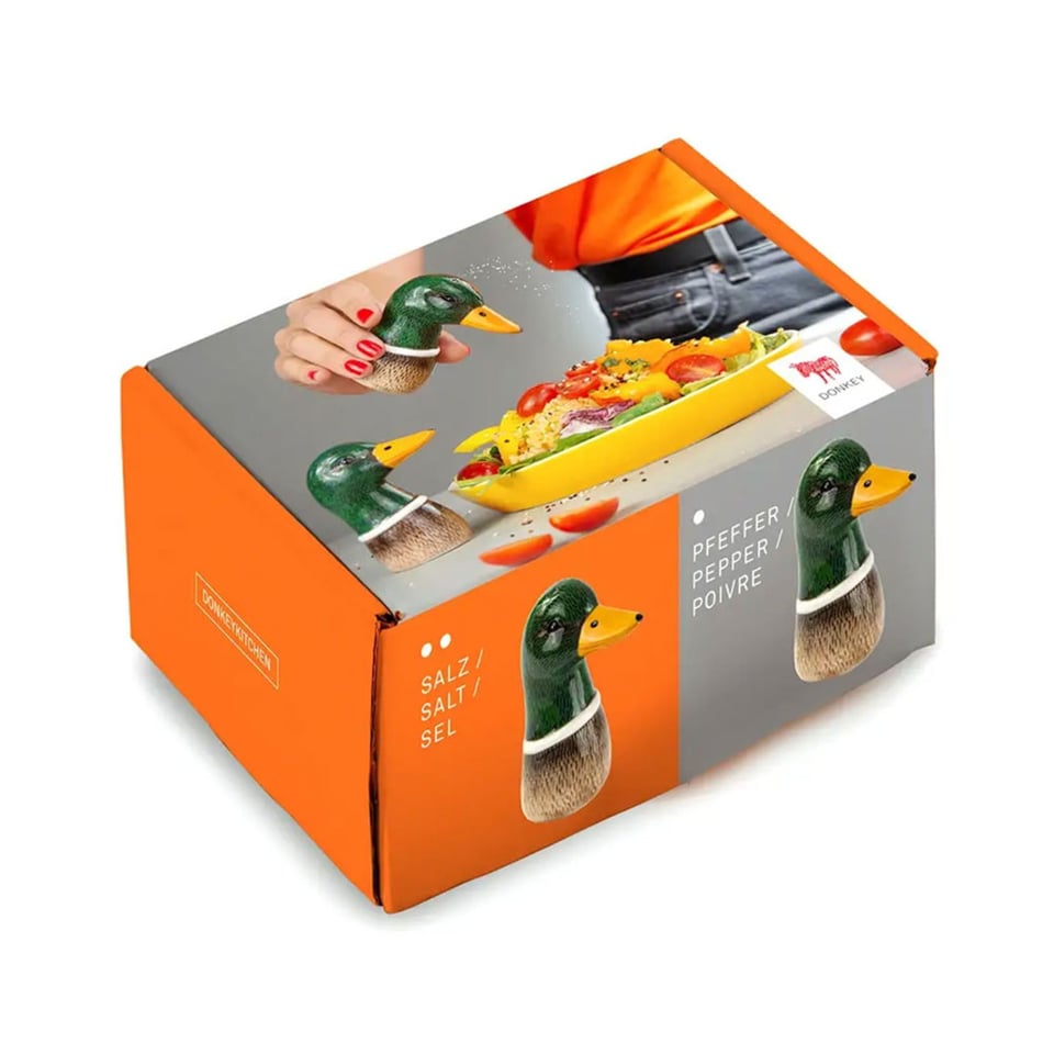 Peper & Zout Stel Spicy Ducks Dolomiet 7x9cm Set