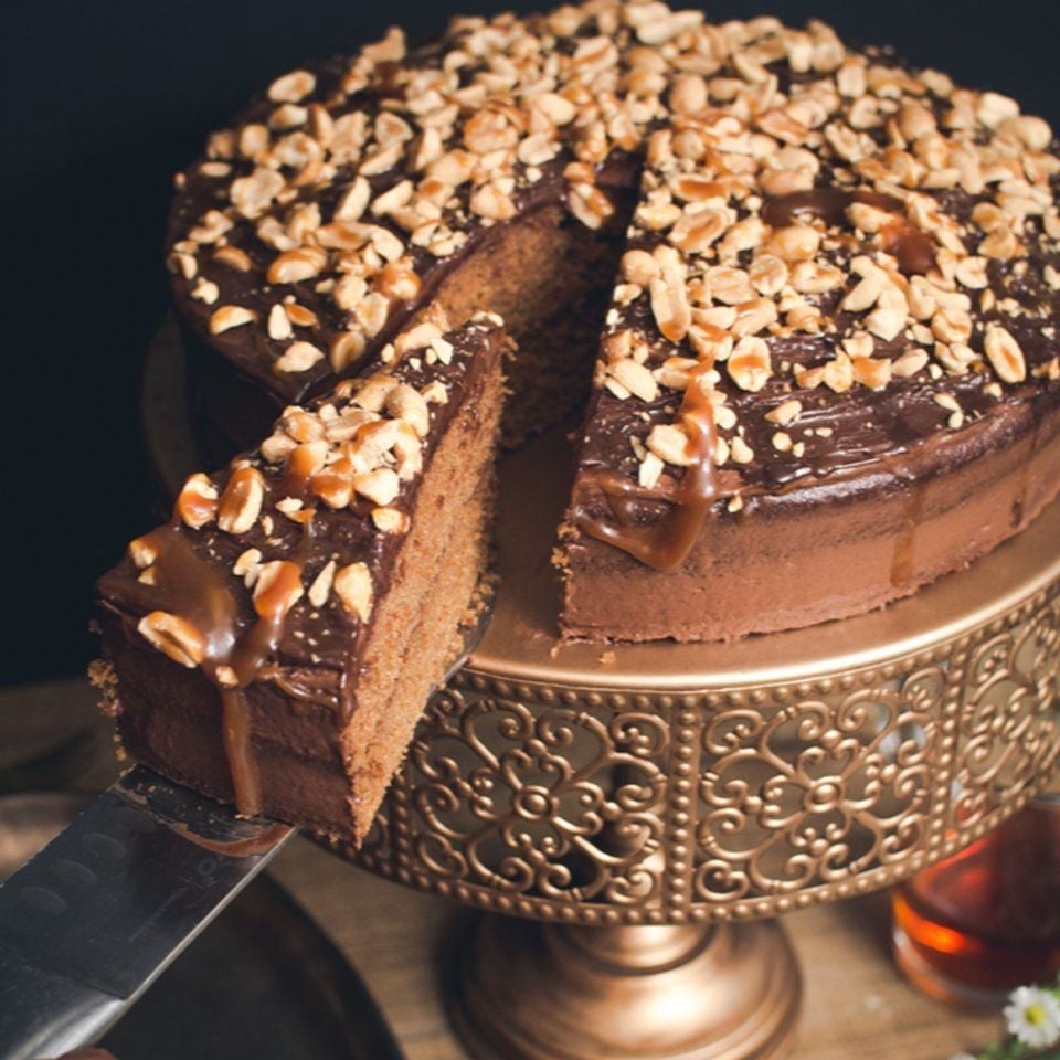 Whole Just-Like-Snickers Cake (20cm)