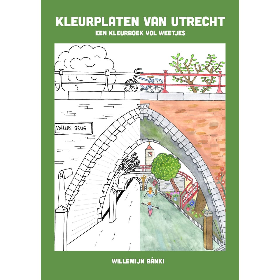 Kleurboek Utrecht Met Weetjes