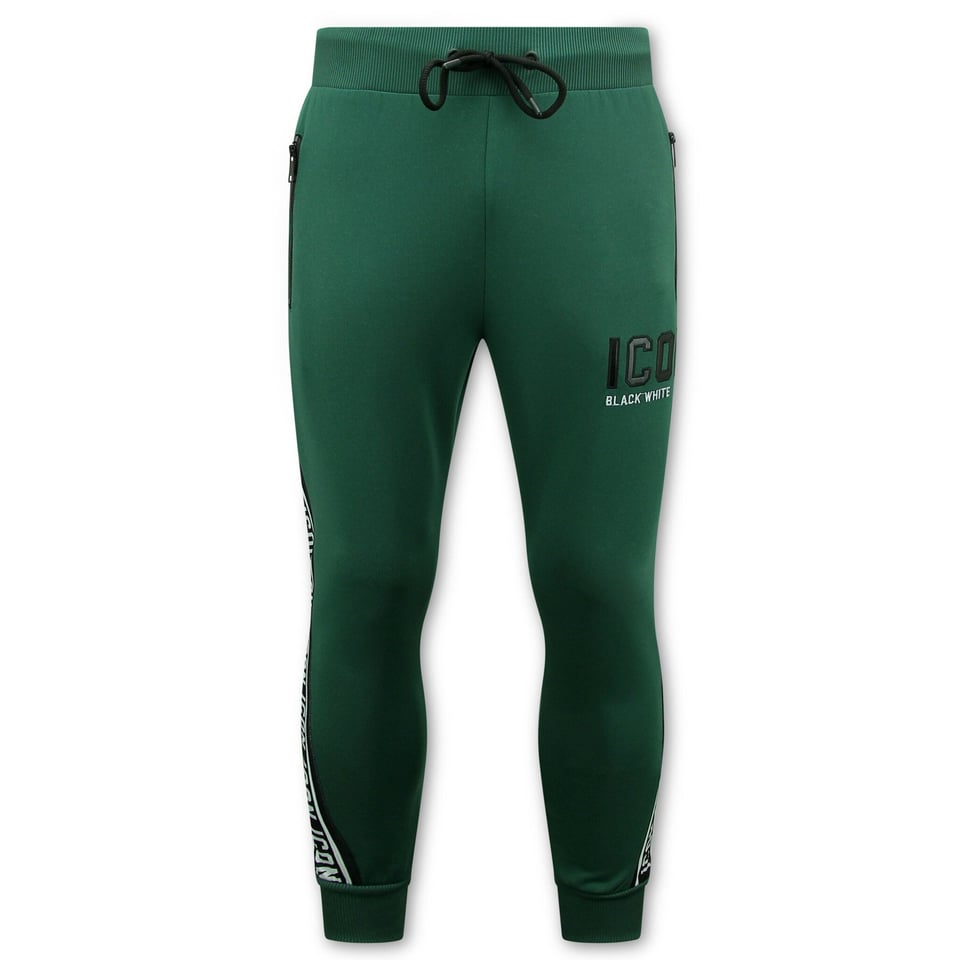 Traningspak Heren ICON - Joggingpak Heren Volwassenen - 3551 - Groen