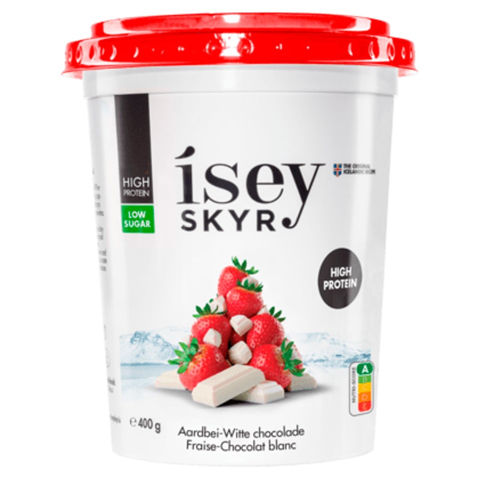 Isey Skyr Aardbei - Witte Chocola
