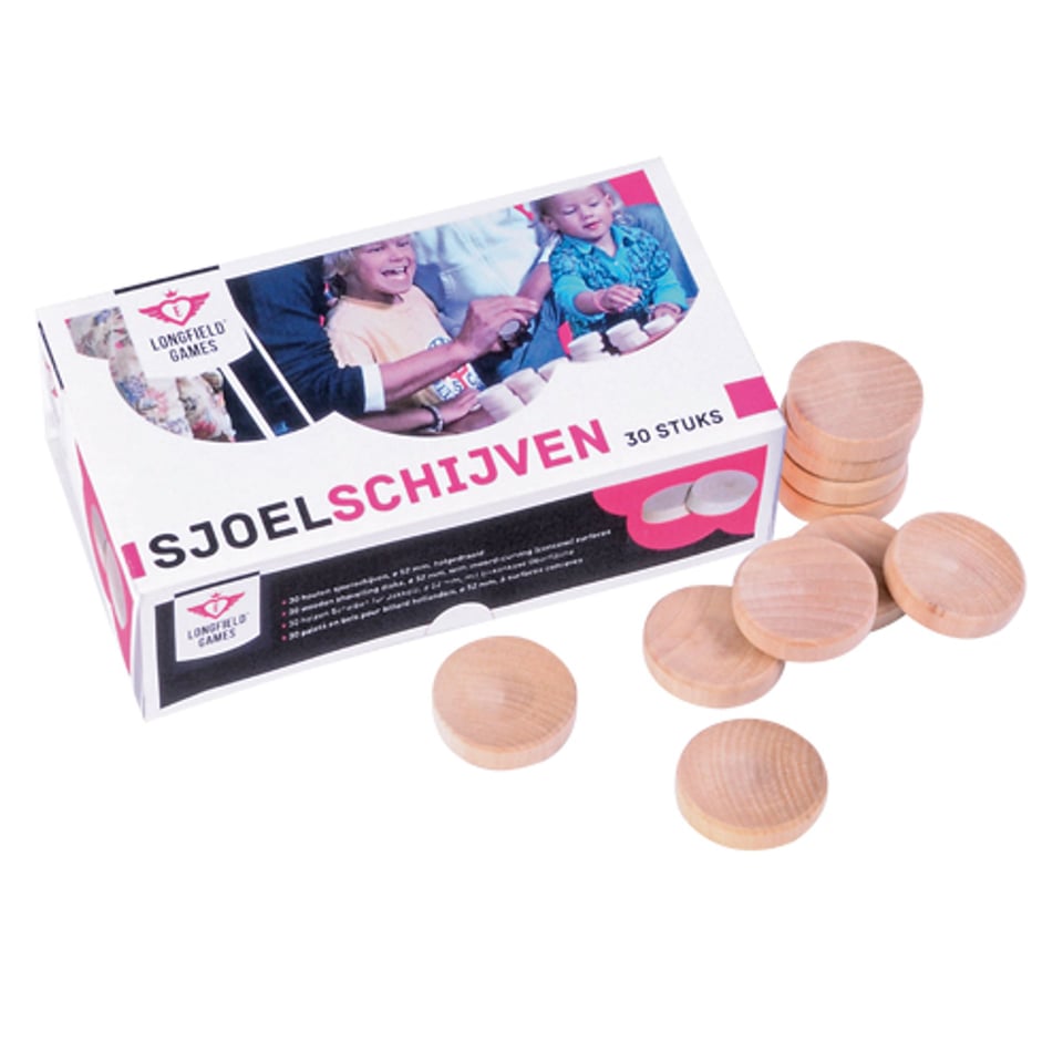 Sjoelschijven Holgedraaid 30 Stuks