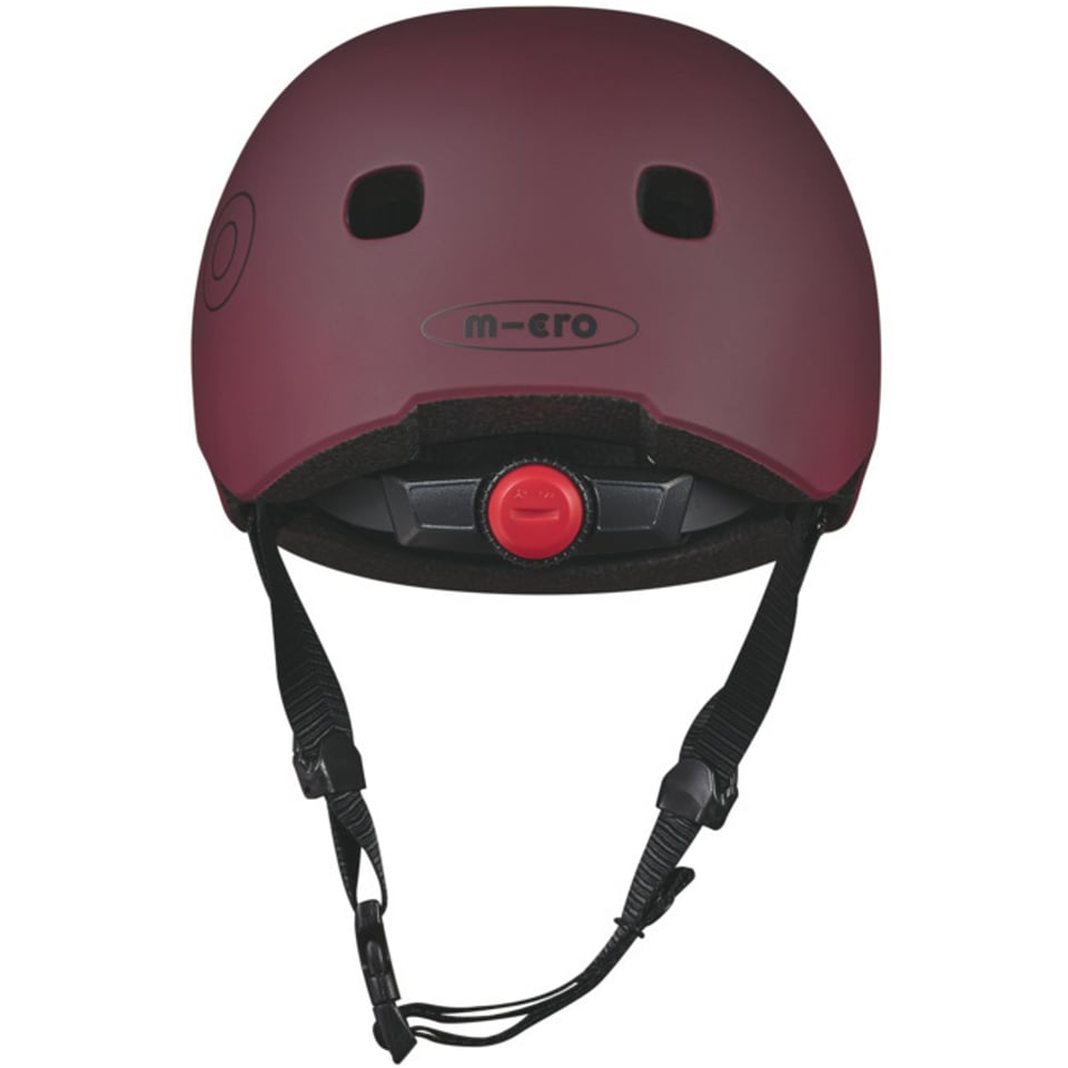Micro Helm Deluxe Autumn Red - Maat: M (52-56 Cm)