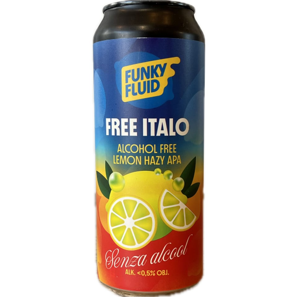 Funky Fluid Free Italo 0.5% 500ml