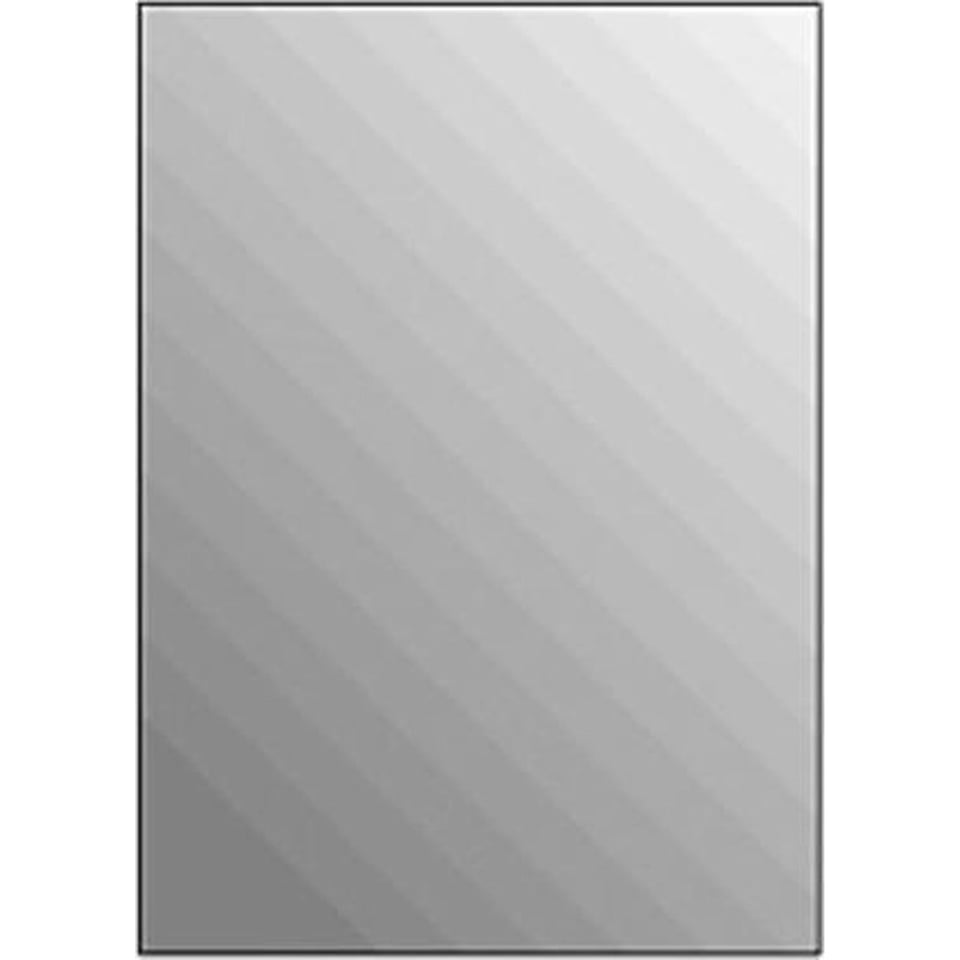 Plieger Basic 4Mm Rechthoekige Spiegel 90X45Cm Zilver 4350052