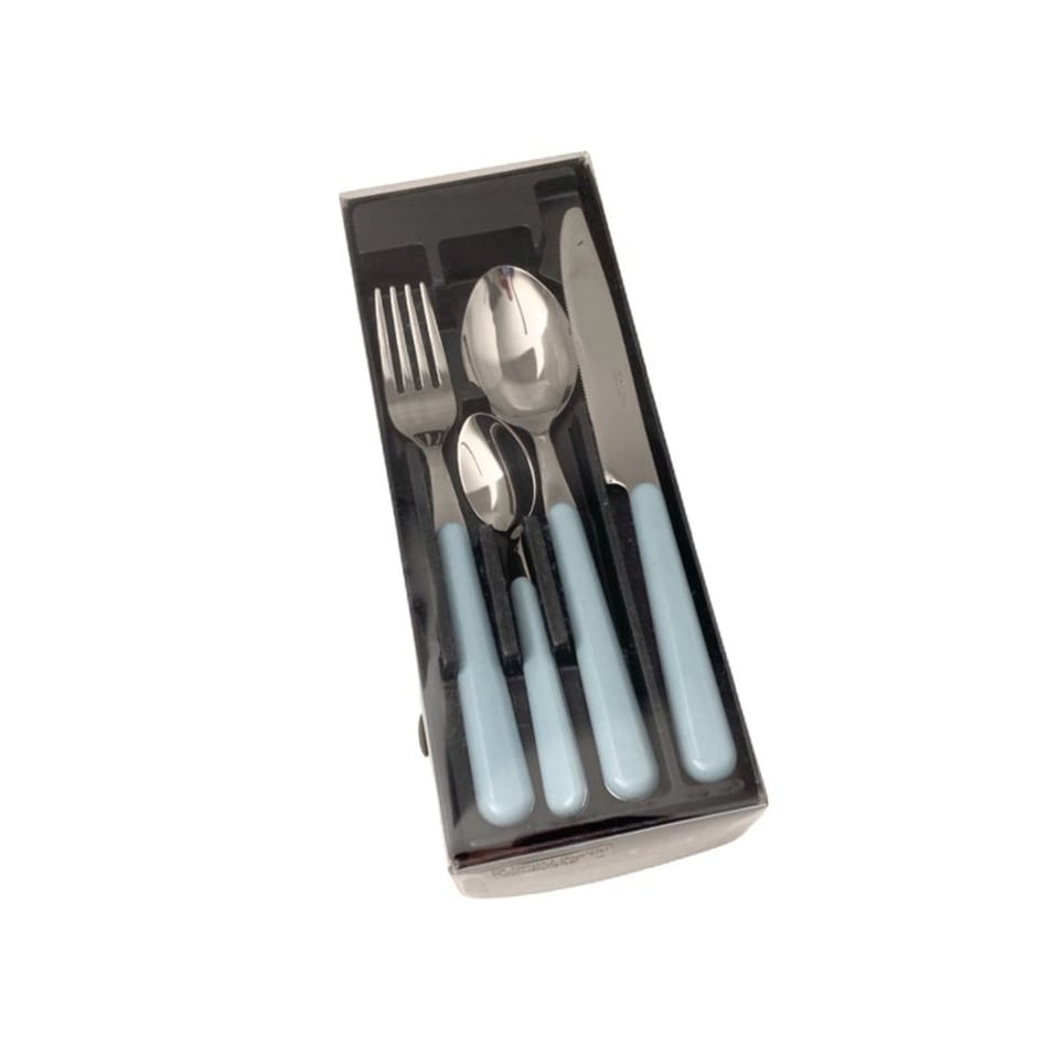 Brio Gekleurd Bestek Dinervork Lichtblauw 19,5 Cm