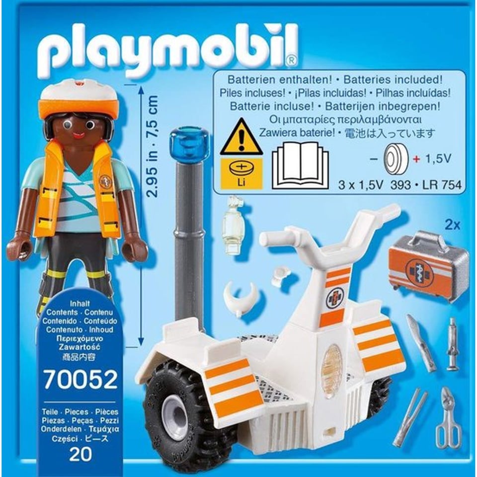 Playmobil 70052 Eerste Hulp Balans Racer