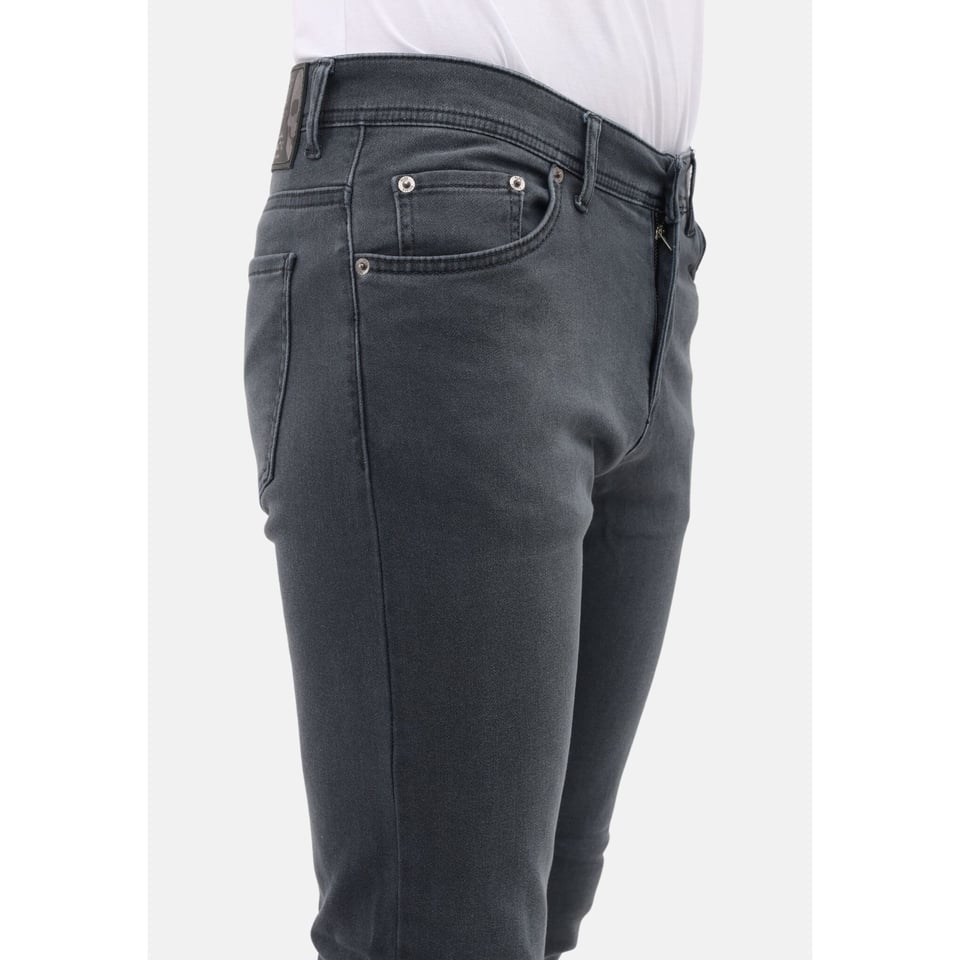 Spijkerbroek Heren Volwassenen - Regular Fit - Stretch Jeans Heren - MM-R-10 - Grijs