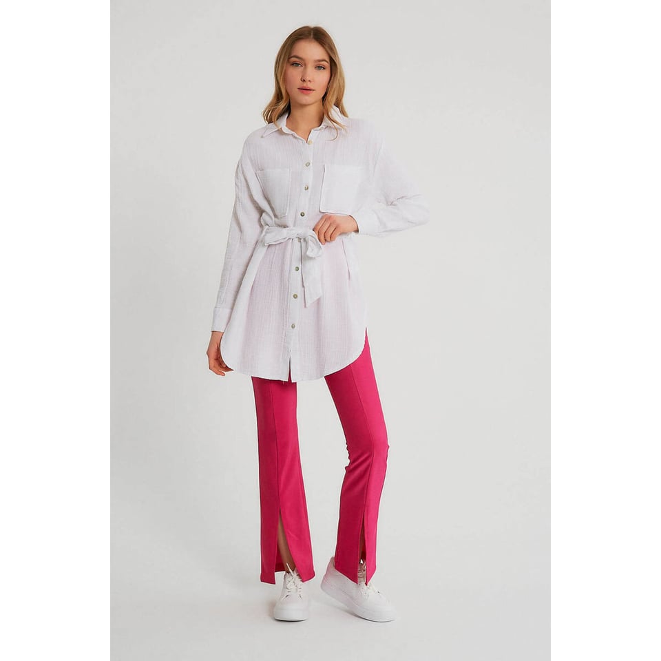 Dames Blanco Overhemd - M34904 - Wit