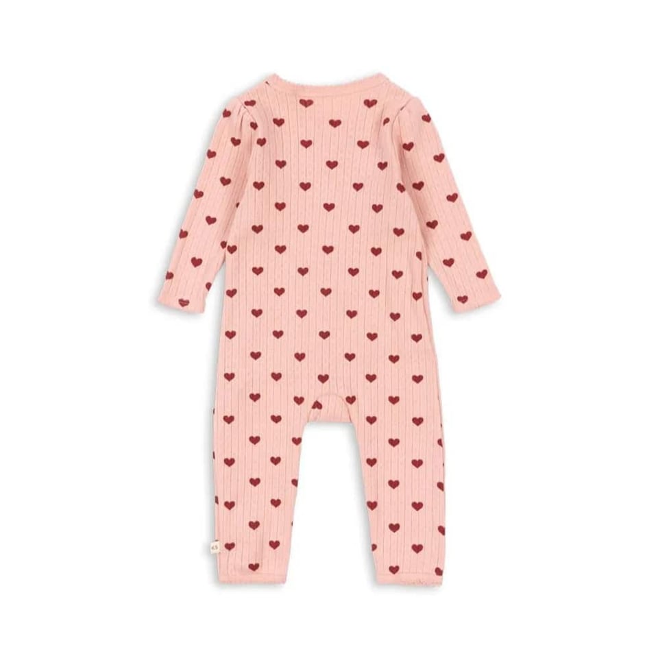 Konges Sløjd Minnie Newborn Onesie Amour Rouge