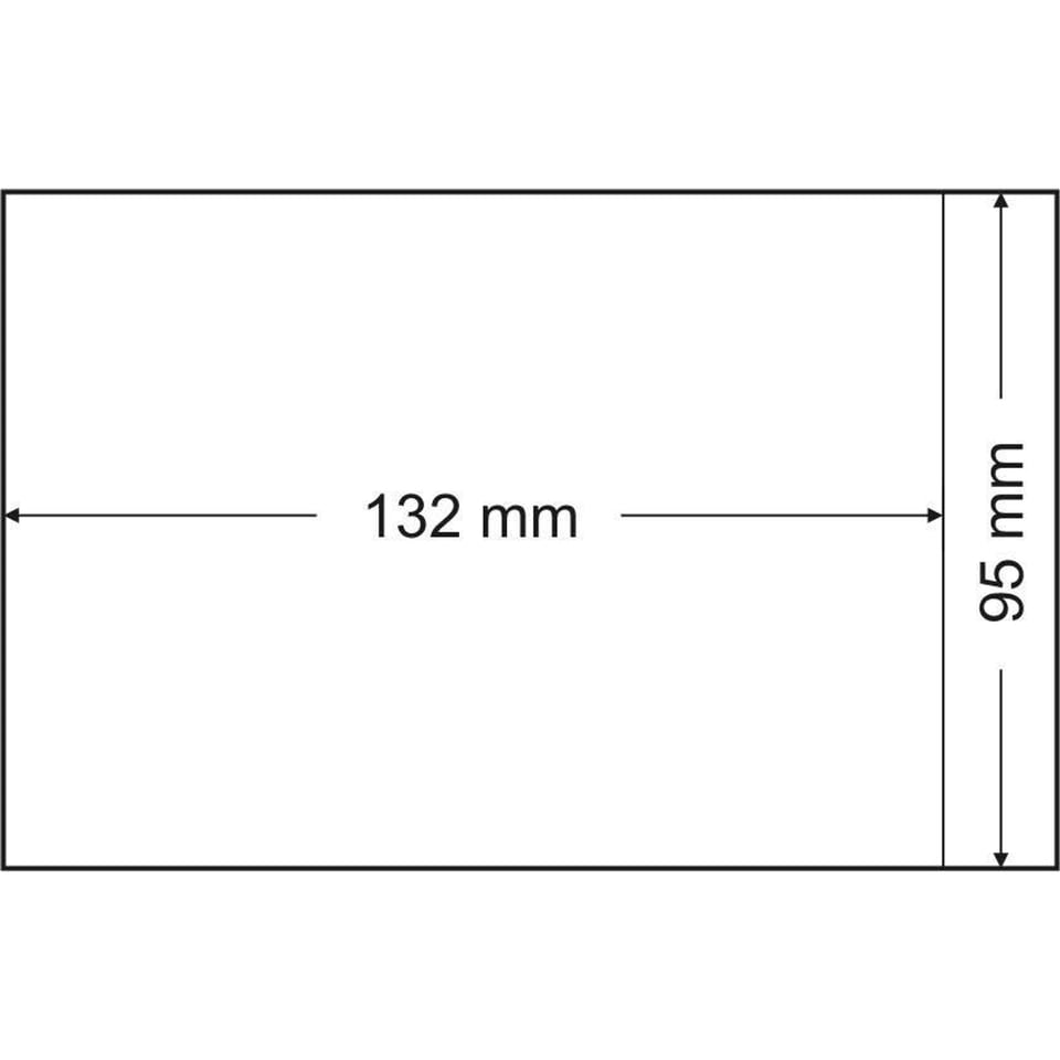 Pergamijnzakjes 95 X 132 Mm - 500 Stuks