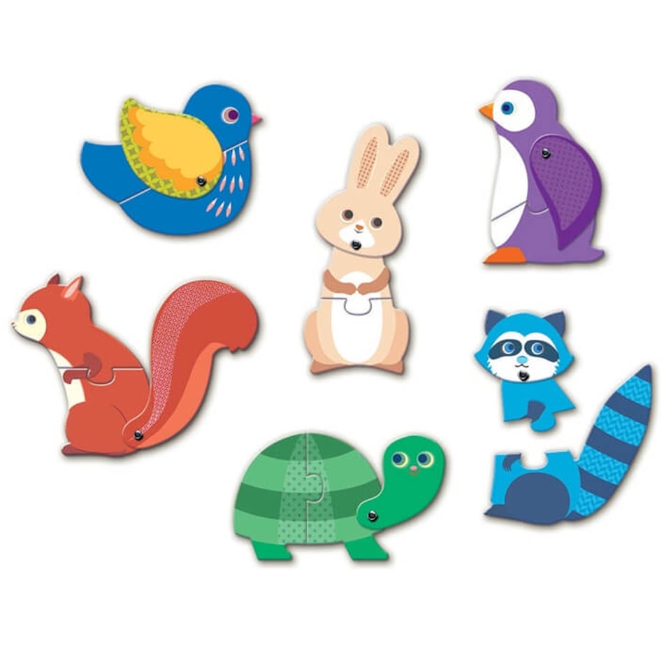 Djeco Duo Puzzel Dieren Articulo 2+