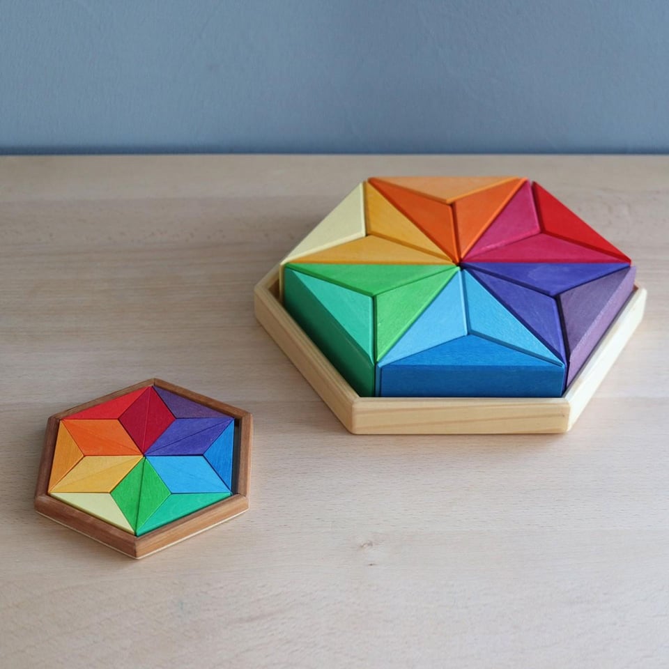 Grote Complementaire Ster Puzzel (Grimms)