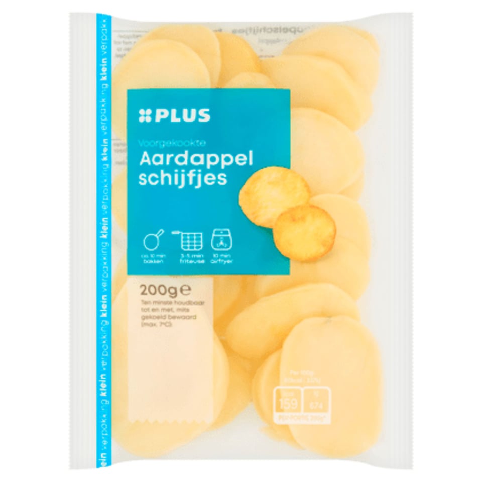 PLUS Aardappelschijfjes 1-Persoons