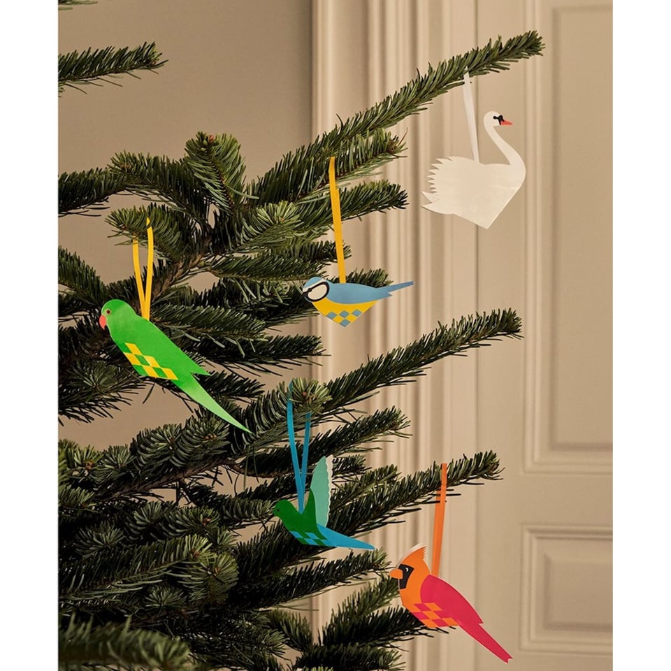 Vogelhanger Papier Flamingo