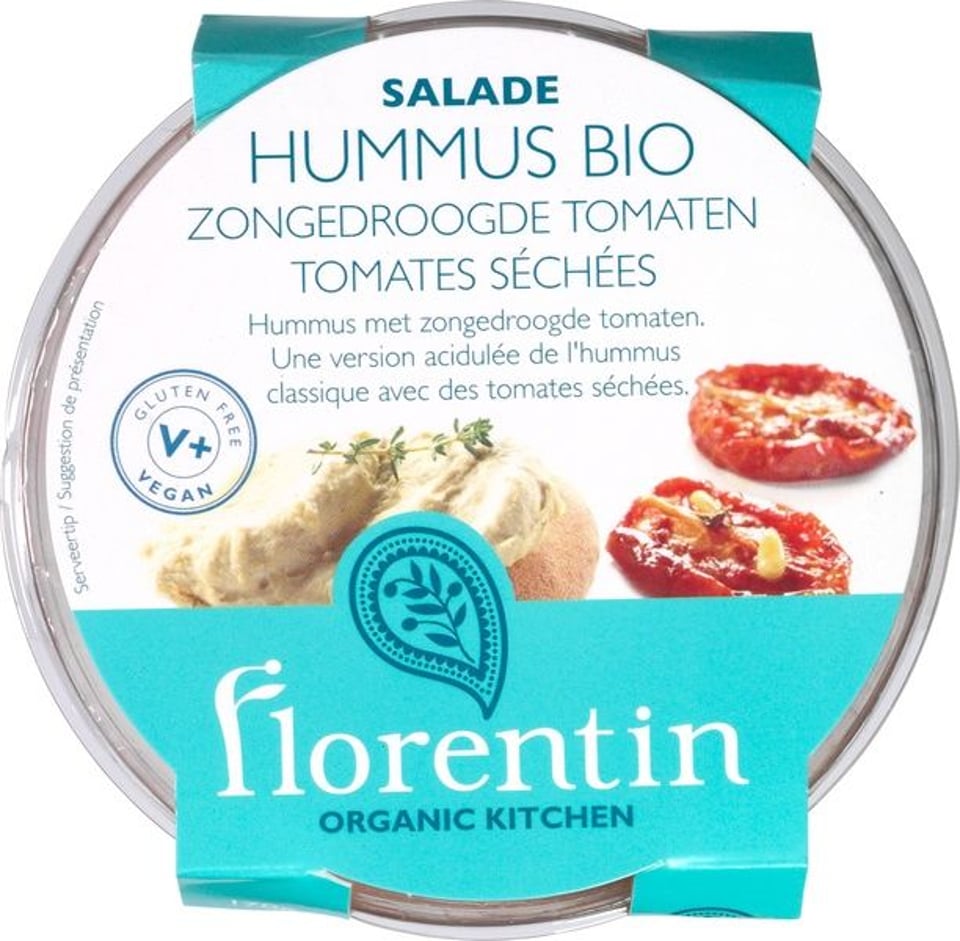 Florentin Hummus Zongedroogde Tomaat (6) 170 Gram