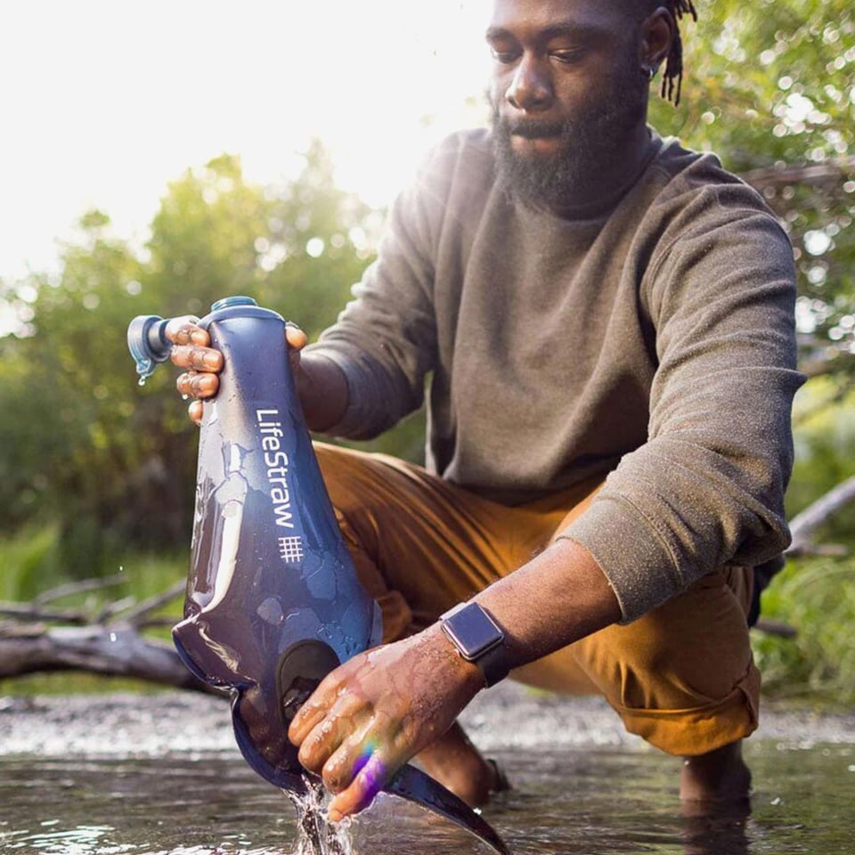 Waterfilter waterzak 3 liter - Lifestraw camping