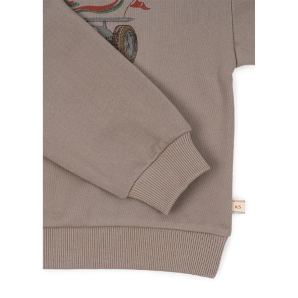 Konges Sløjd Lou Sweat Shirt Ocs Oxford Tan