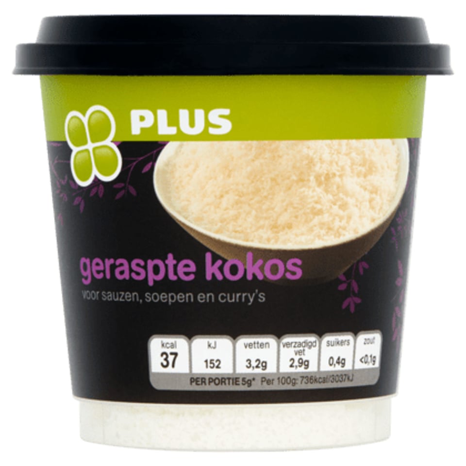 PLUS Geraspte Kokos