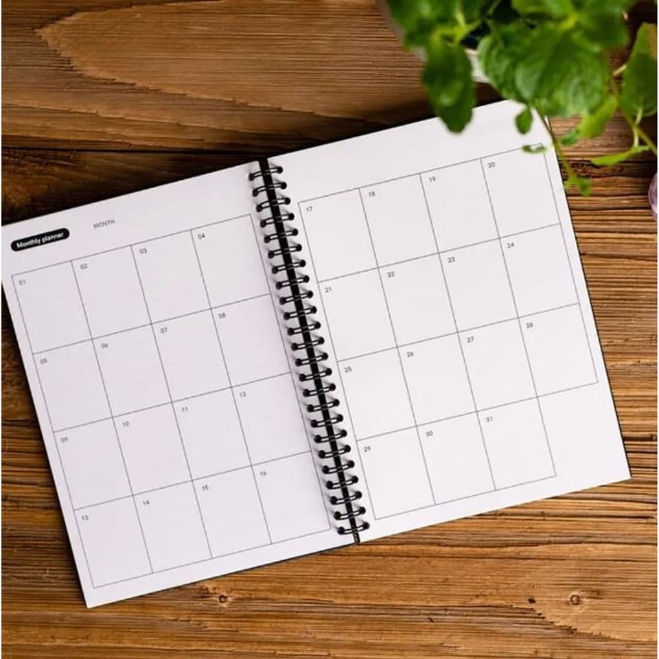 MOYU Agenda Dear Daisy Steenpapier Uitwisbaar A5 Ringband Agenda