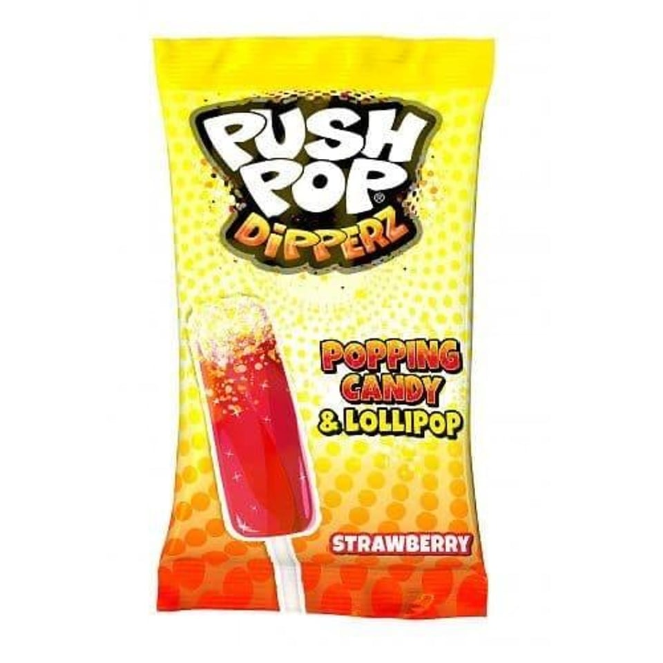 Push Pops Strawberry 12g