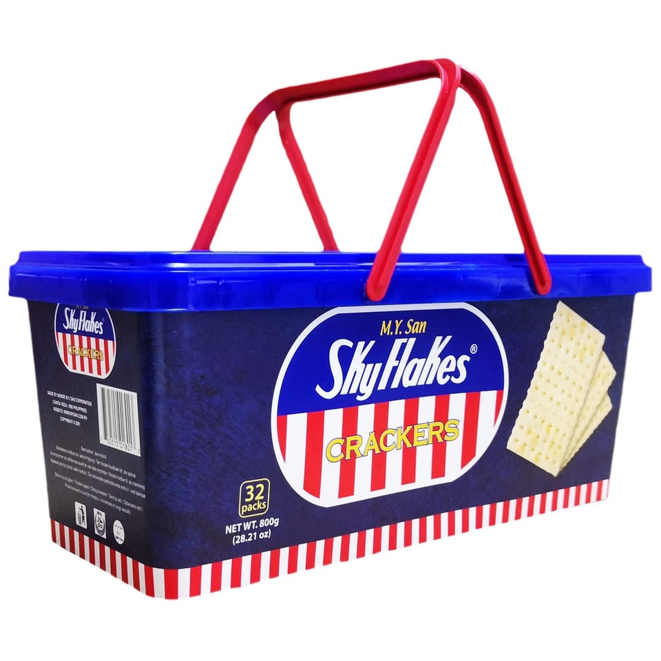 MY SAN SKYFLAKES PLASTIC BOX 800 Grams