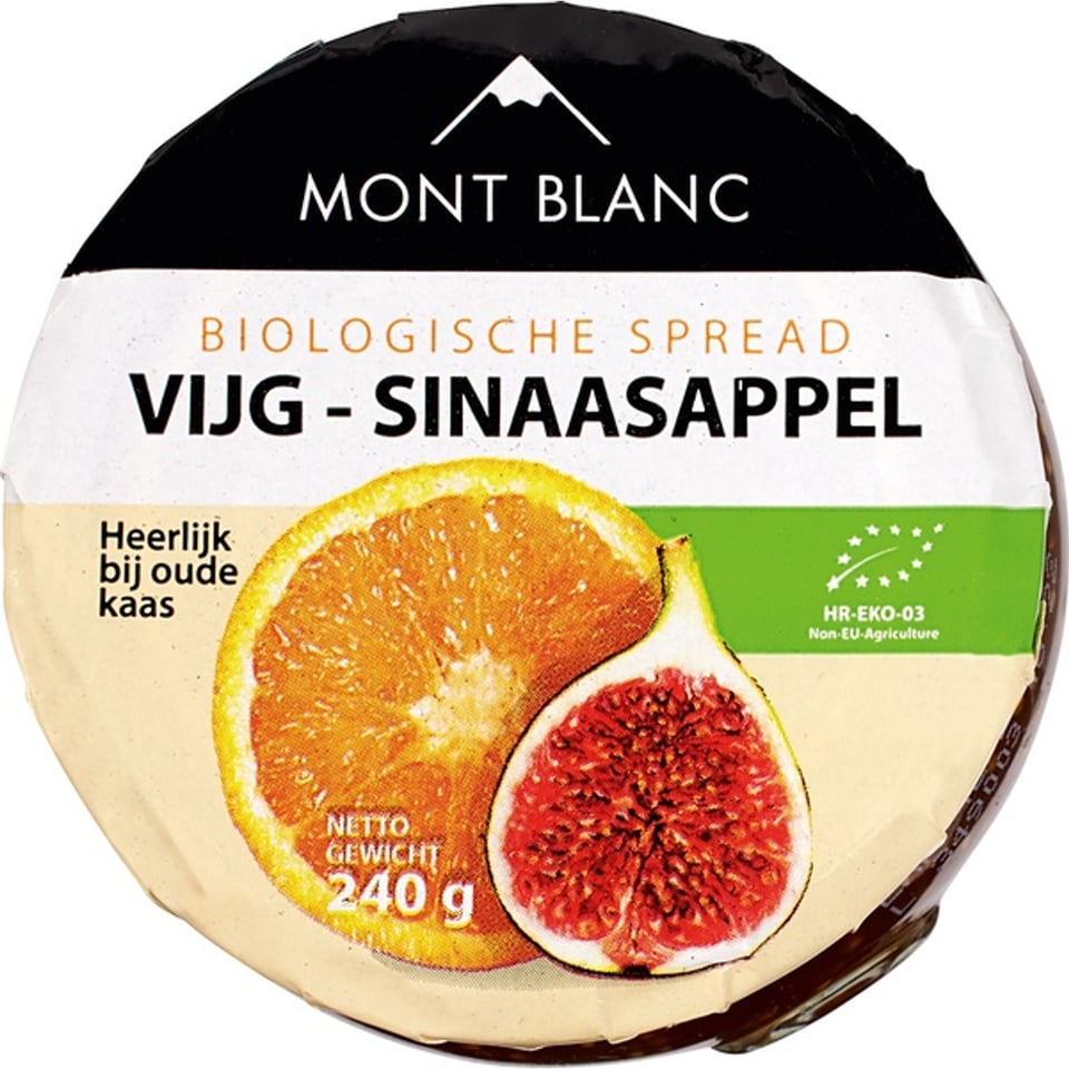 Vruchtenspread Vijg-Sinaasappel