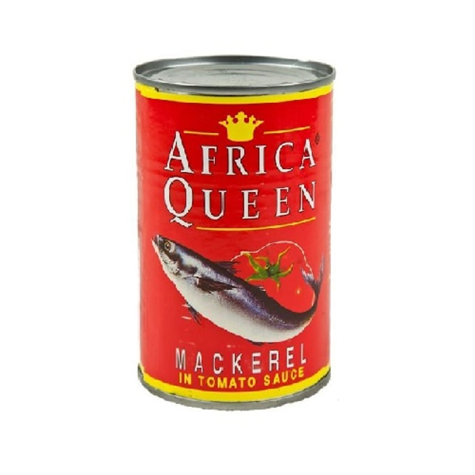 African Queen Mackerel Tomato Sauce 425 Grams