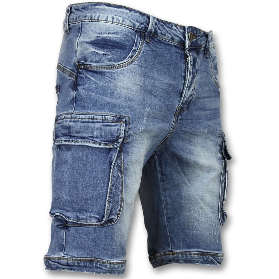 Korte Spijkerbroek Mannen - Shorts Heren Spijker -950 / J-981 - Blauw