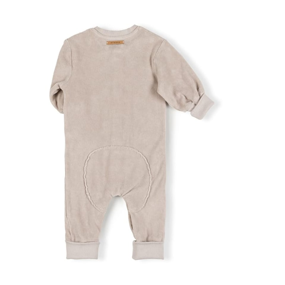 Nixnut Snap Onesie Beige