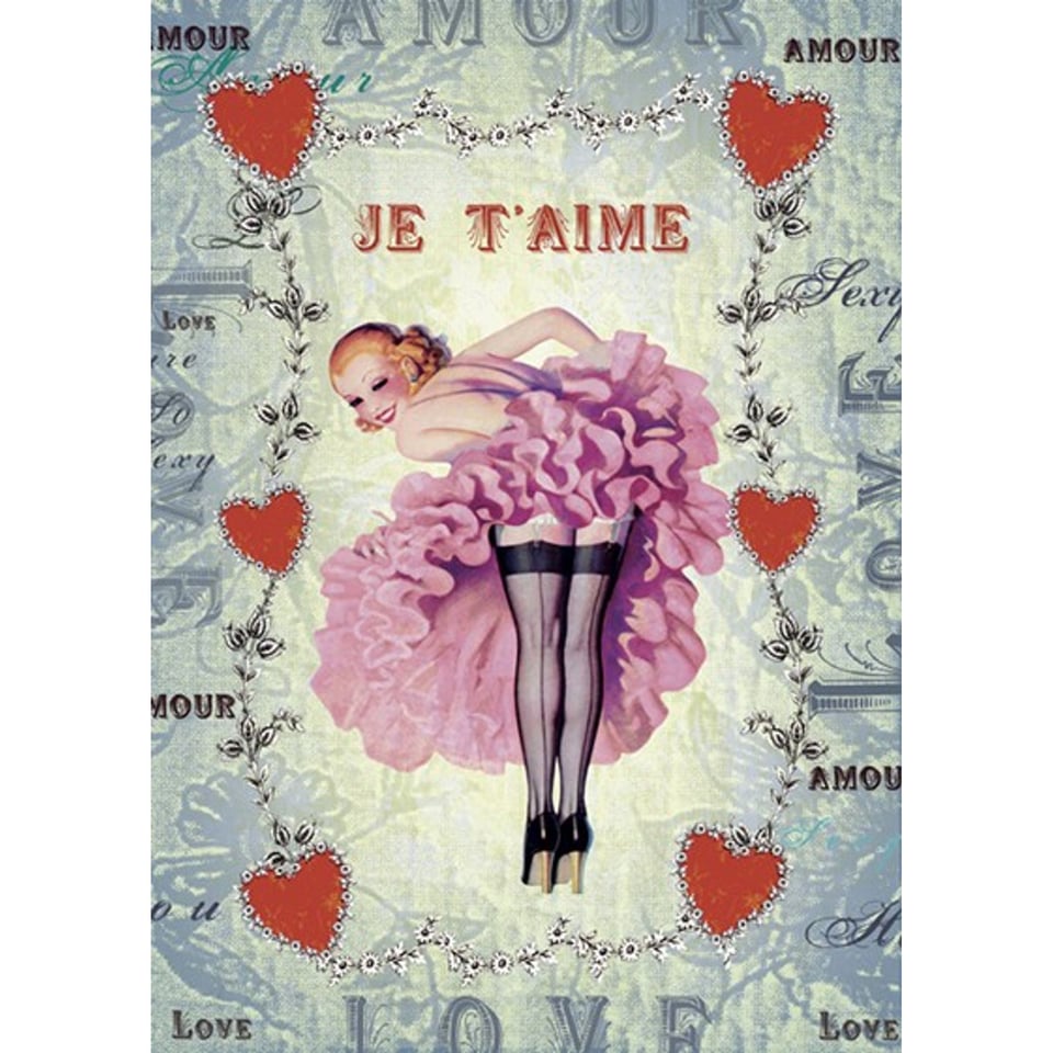 Dubbele Kaart Je T'Aime