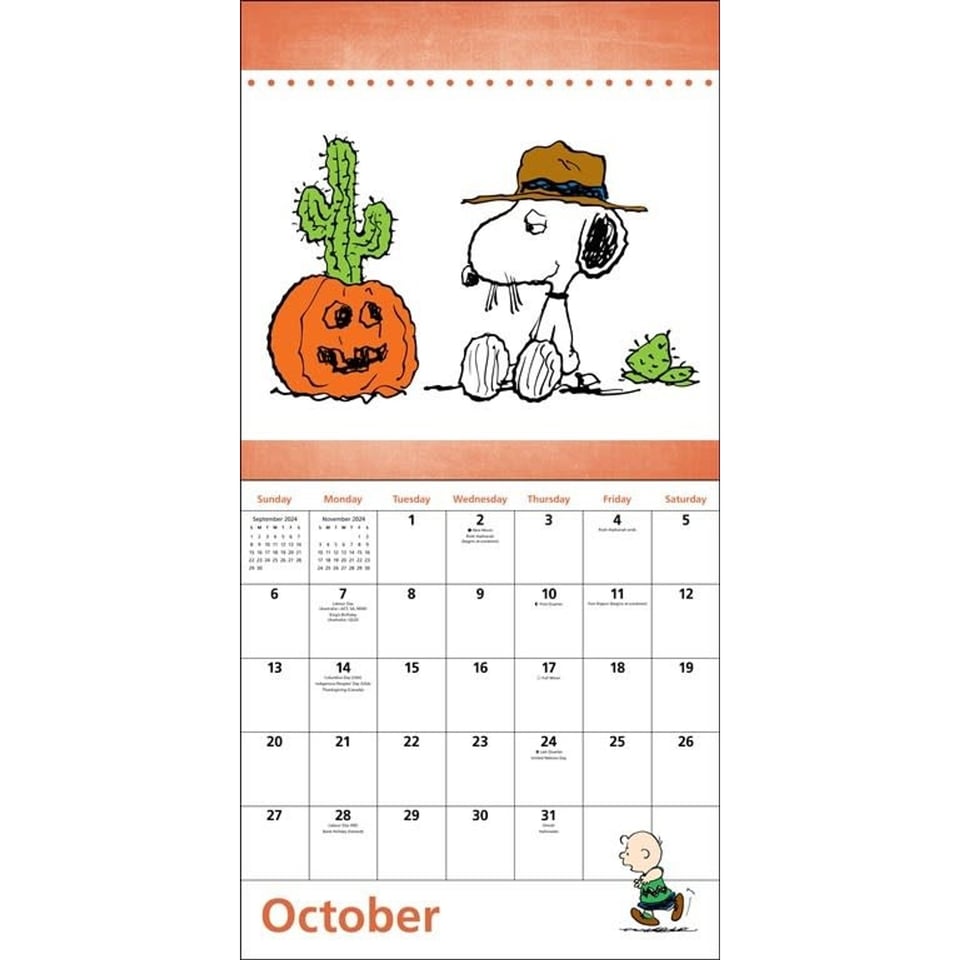 Peanuts 2024 Calendar 2024 Kalender Peddler