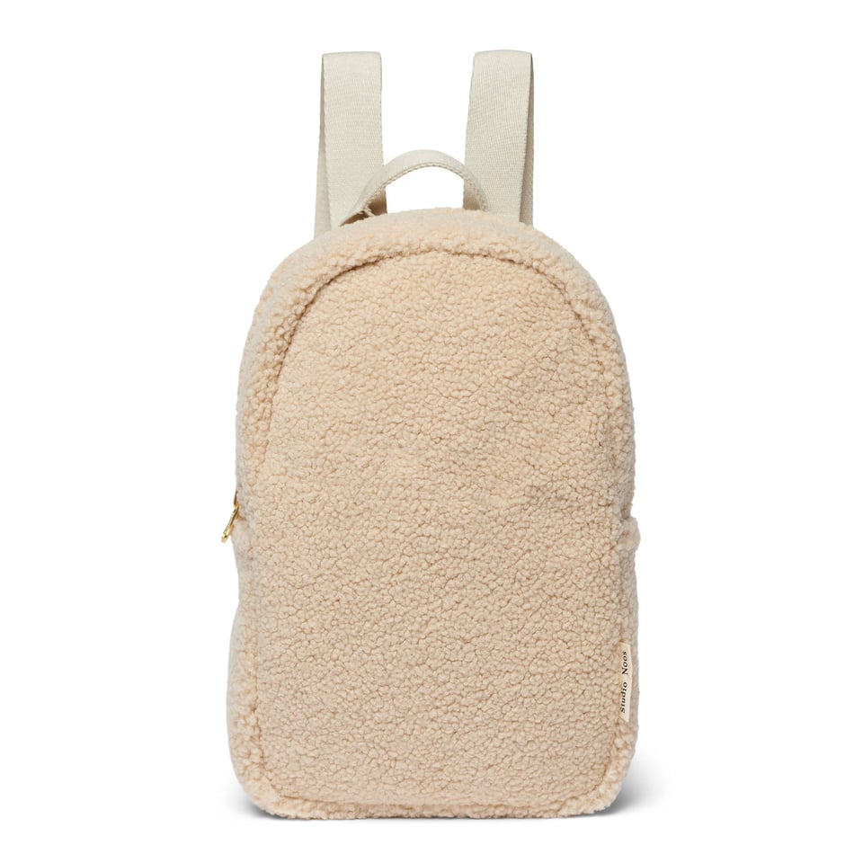 Teddy Mini Backpack  Ecru - Ecru / OS