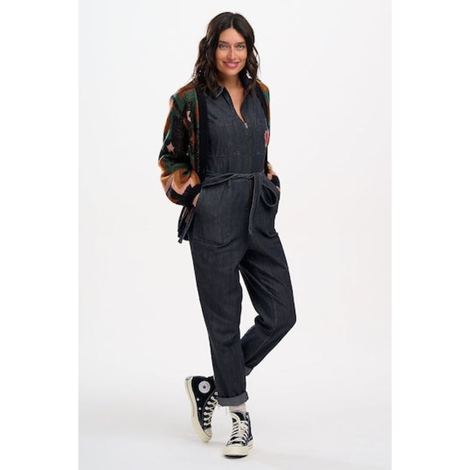 SUGARHILL Anwen Jumpsuit Denim Black