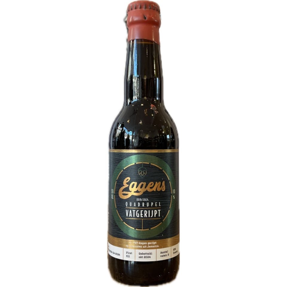 Eggens Quadrupel Vatgerijpt 009/2024 Jamaica Rum 330ml