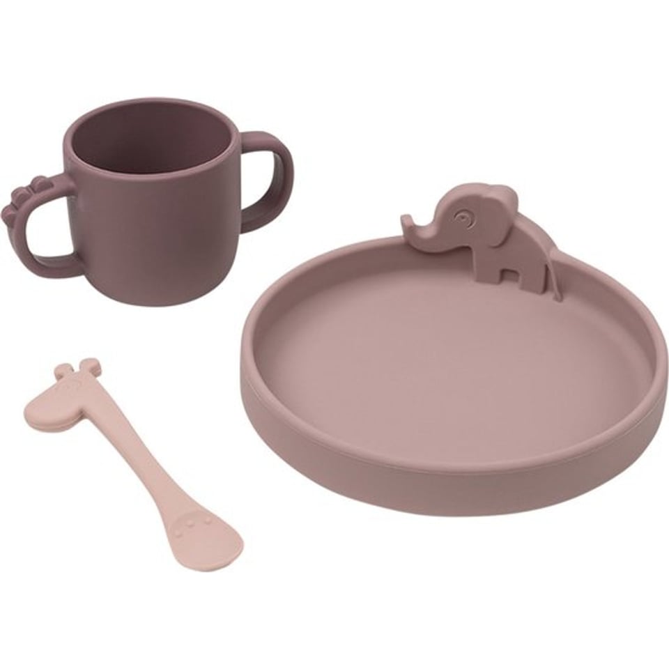 Peekaboo Dinner Set - Deer Friends Powder