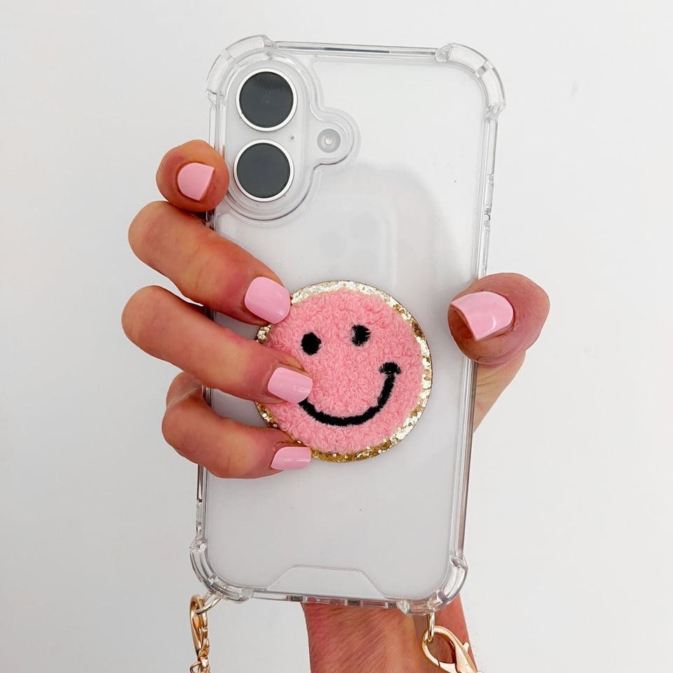 Rosy Pop Pink Nail Wraps  Glowy Nails Lichtroze