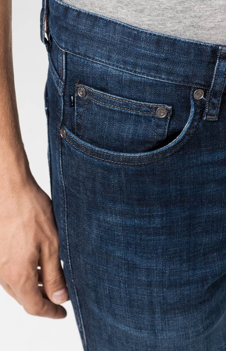 Modern Fit Jeans Mitch In Deep Blue