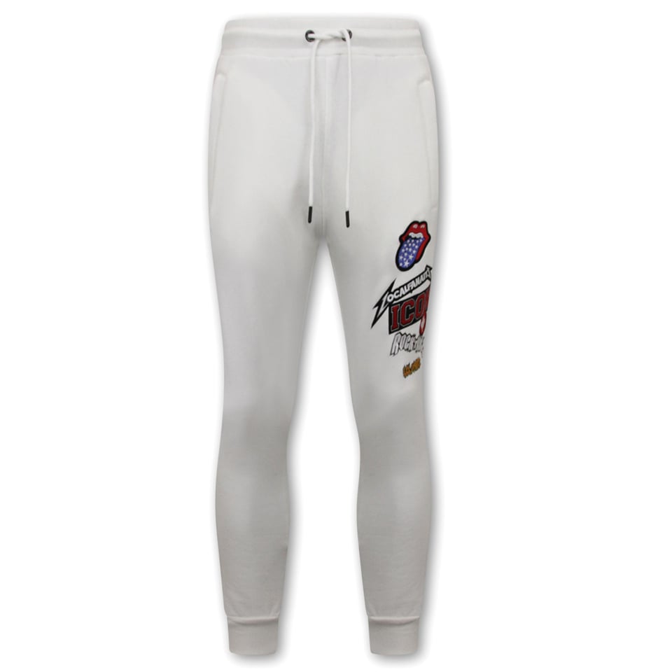 Exclusieve Joggingpak Heren - ICON Rocks - Wit